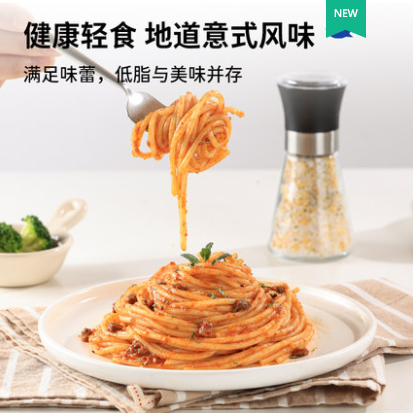 12.9元包邮！鲨鱼菲特 低脂意大利面500g*3袋
