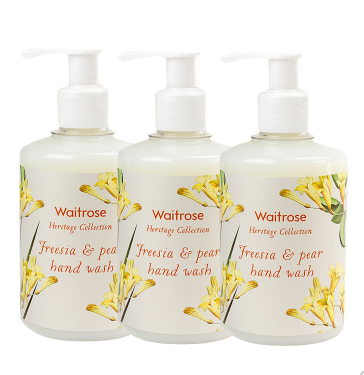42元！维特罗斯 小苍兰与梨香氛洗手液 250ml*3件