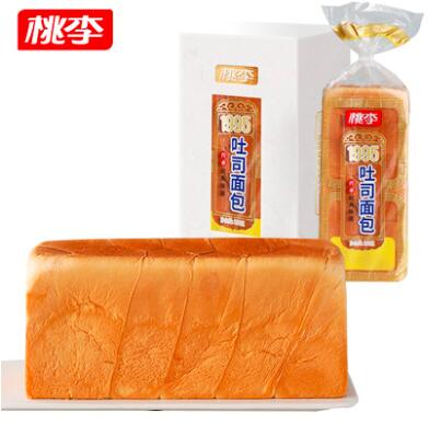 桃李 方包吐司面包350g*2袋 