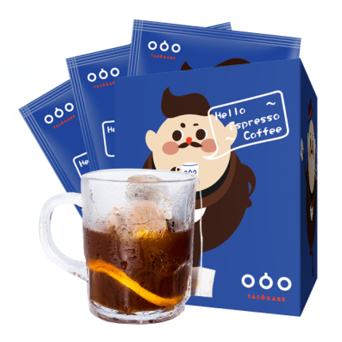 48元包邮！隅田川 精品冷萃黑咖啡 10包 送梅森杯 *3件