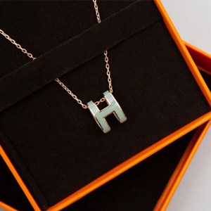 HERMES 爱马仕 Pop H 项链Blanc HERMES 爱马仕 Pop H 项链Blanc