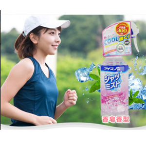 白元 衣物降温清凉喷雾 香皂味 400ml 