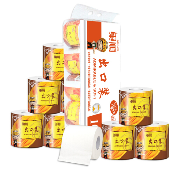 79元包邮！顺清柔 有芯卷纸 4层180g10卷*5件