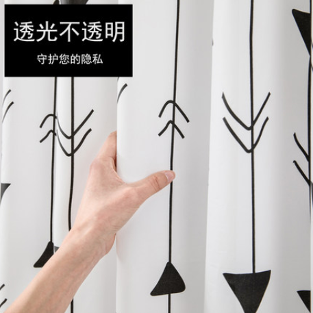 3.1元包邮！韵扬 浴室防水防霉遮光浴帘 80*180cm