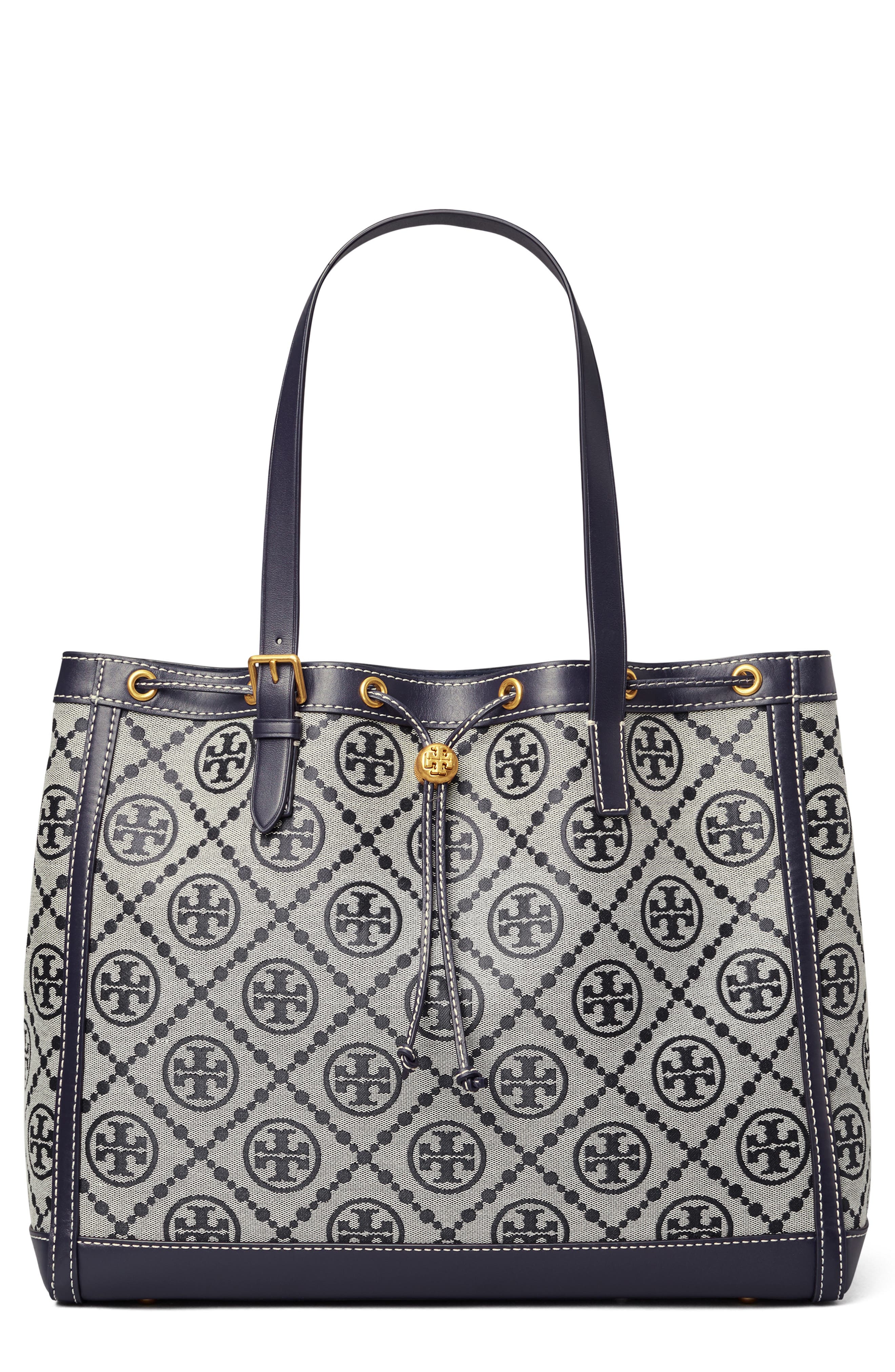 Tory Burch T Monogram Jacquard Large 汤丽柏琦托特包