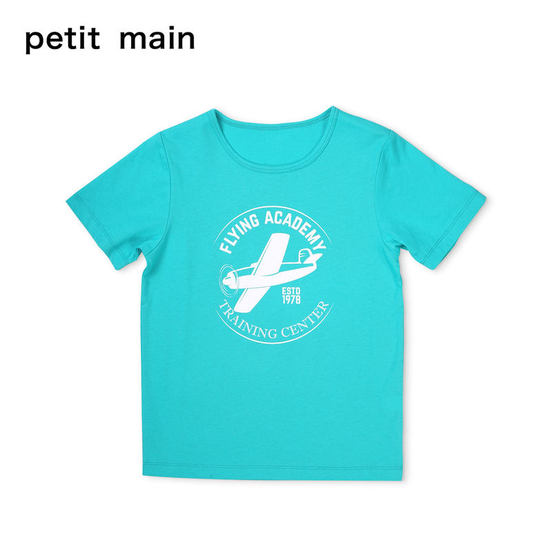 petitmain童装夏季儿童纯棉短袖T恤