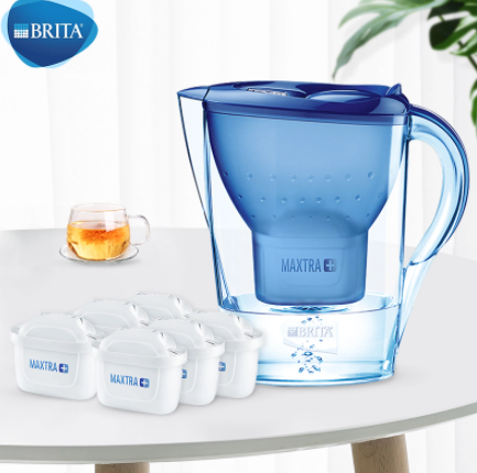 147.05元包邮！BRITA 碧然德 3.5L净水壶 1壶6芯套装