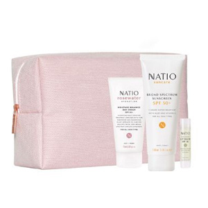 Natio套装 水分平衡防晒日霜50+*1防晒霜50+*1防晒唇膏30+*1化妆包*1 Natio套装 水分平衡防晒日霜50+*1防晒霜50+*1防晒唇膏30+*1化妆包*1