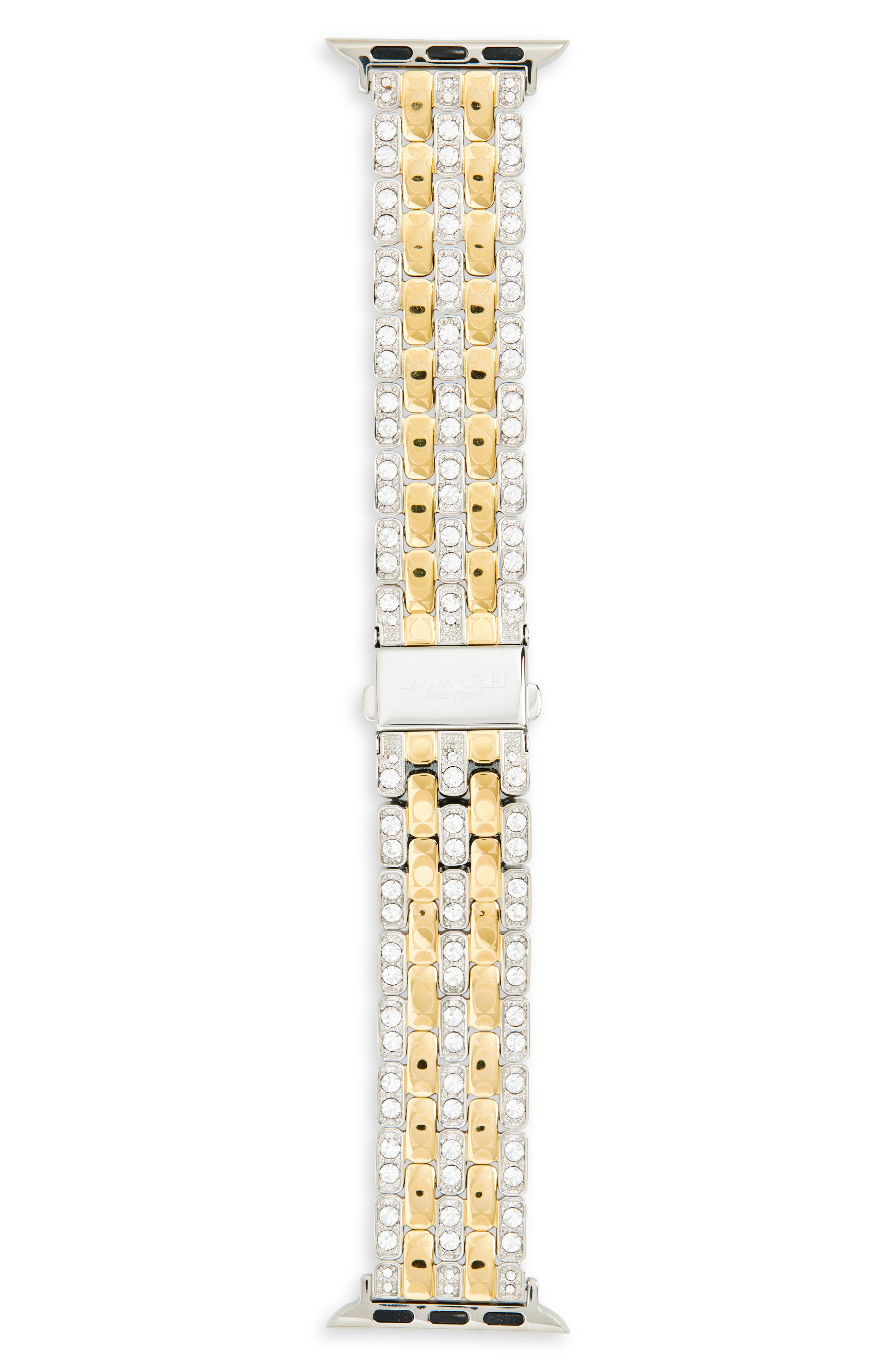 COACH Crystal Pavé Apple Watch® Bracelet Watchband