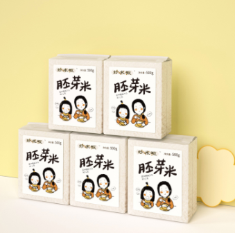 【伊能静推荐】29元包邮！好米畈儿童 胚芽粥米套装500G*5件