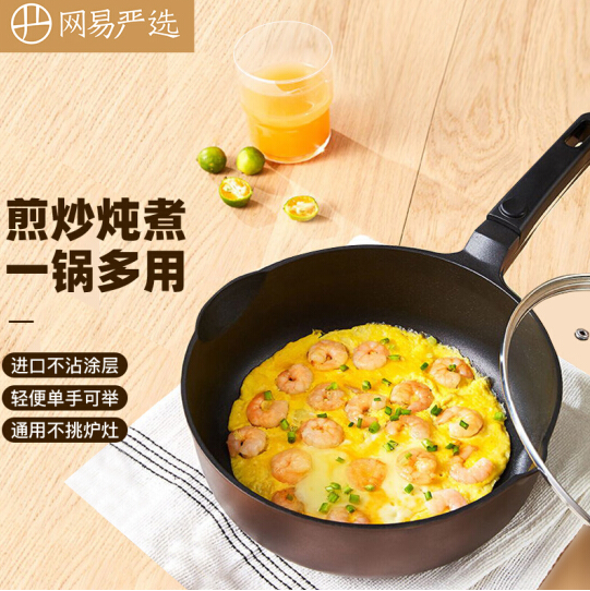59元！网易严选 欧式精铸多用锅 24cm
