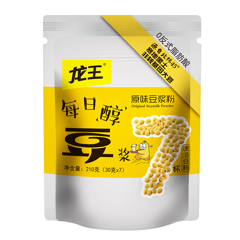 【拍两件】麦菽菽龙王豆浆粉210g*2