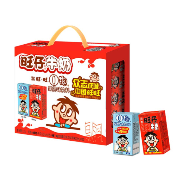 125元包邮！旺旺 旺仔牛奶 送礼佳品 125ml*20*5件