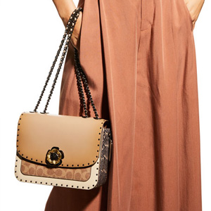 Coach蔻驰Madison Signature铆钉山茶花 Coach蔻驰Madison Signature铆钉山茶花