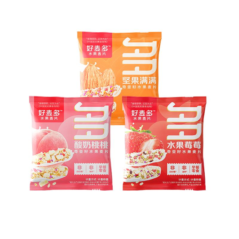 【好麦多—散装麦片】奇亚籽水果燕麦片