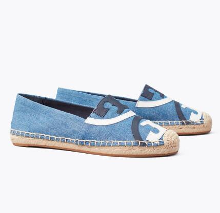 Tory Burch Poppy Logo草编渔夫鞋 折后 拔草哦