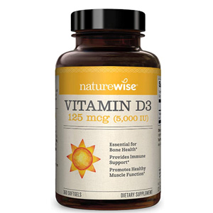 NatureWise 维生素D3 软胶囊 360粒 NatureWise 维生素D3 软胶囊 360粒