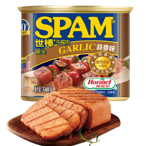 73.68元！世棒 午餐肉罐头 340g*9件