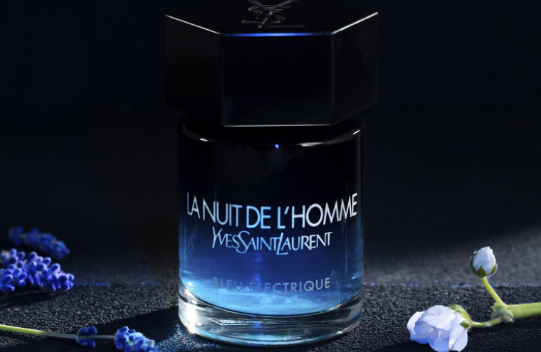 Yves Saint Laurent 推出 La Nuit de L'Homme Bleu Electrique 新香水