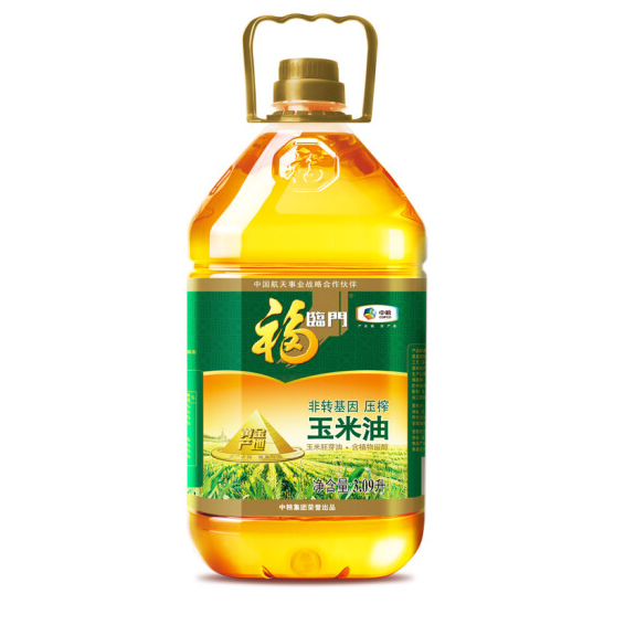 83.2元！福临门 食用油 非转基因压榨玉米油3.09L *3件