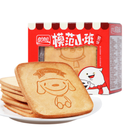 16.75元！盼盼 模范小班煎饼 薄脆饼干 108g*7件
