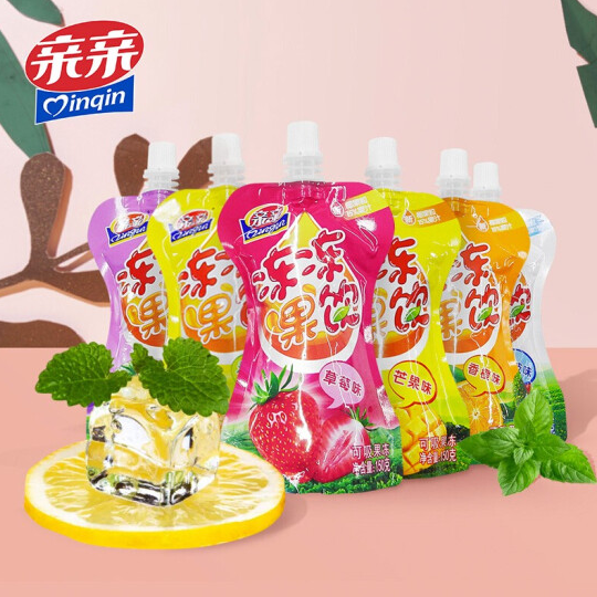 15.8元包邮！亲亲 吸吸果冻混合装 150g*12袋