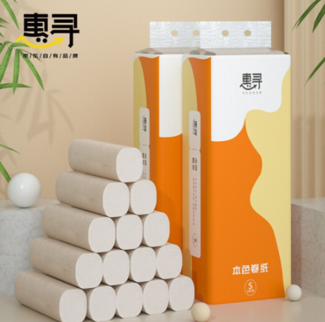 4.5包邮！惠寻 实芯卷纸 4层 10卷*2提 