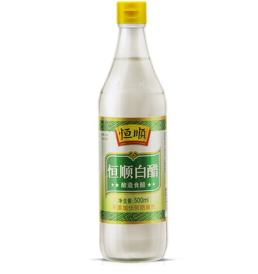 8.64元！恒顺 白醋 酿造食醋 500ml*2件