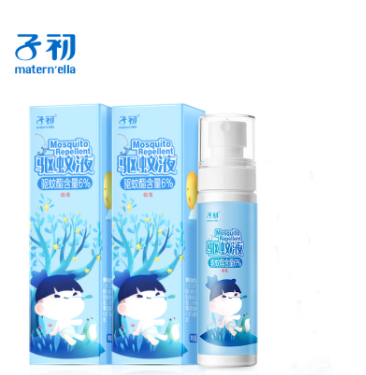 【秒杀】3.9元包邮！子初 婴幼儿专用驱蚊液33ml