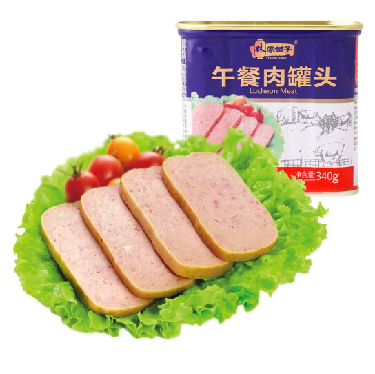 39.9元包邮！林家铺子午餐肉罐头340g*4罐