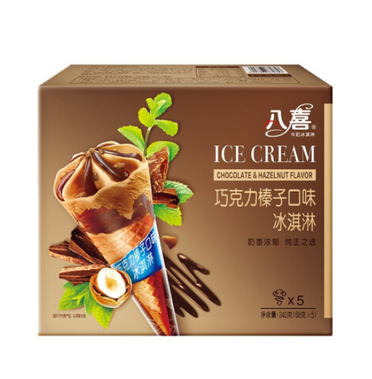 68元！BAXY 八喜 冰淇淋 多口味组合装 68g*5支*6件