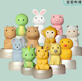 5.8元包邮！十二生肖 儿童姓名印章
