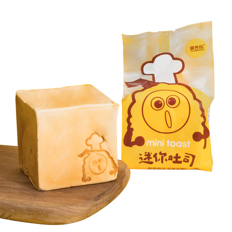 拍四件聚划算!甜苦瓜豆乳香吐司牛奶面包