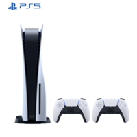【10点】4428元！索尼 国行 光驱版 PlayStation5 PS5 游戏机+手柄套装