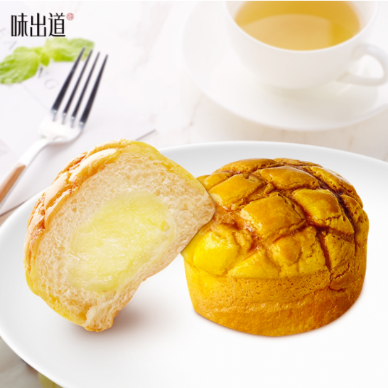 15.8元包邮！味出道 菠萝包港式整箱800g