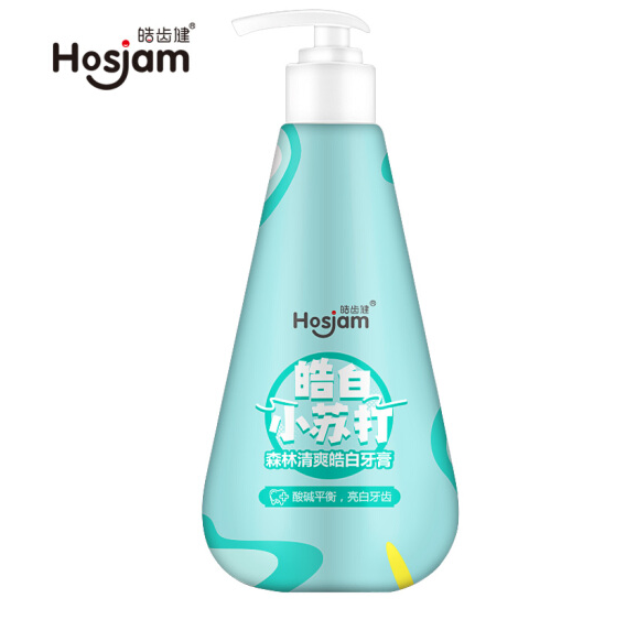 50.6元！皓齿健 小苏打按压式牙膏 森林薄荷 120g*10件