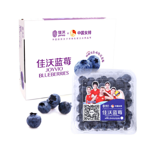 119元包邮！佳沃 云南精选蓝莓超大果 12盒（含赠）
