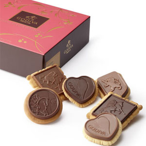 Godiva歌帝梵Assorted Chocolate Biscuit2件装巧克力礼盒 Godiva歌帝梵Assorted Chocolate Biscuit2件装巧克力礼盒