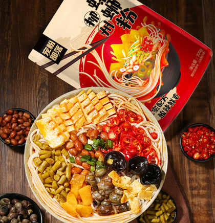 14.95元包邮！百草味 柳州螺蛳粉 300g*3袋 