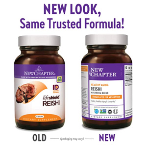 New Chapter 新章 LifeShield 有机灵芝免疫防护胶囊60粒 New Chapter 新章 LifeShield 有机灵芝免疫防护胶囊60粒