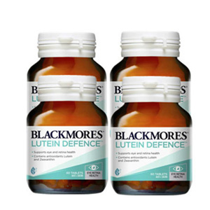 包邮包税!Blackmores 澳佳宝 叶黄素护眼片 60片 4件装 包邮包税!Blackmores 澳佳宝 叶黄素护眼片 60片 4件装