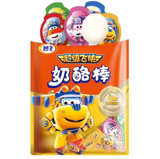 妙飞 超级飞侠奶酪棒 满300付105元