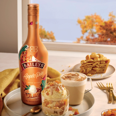 68.7元包邮！Baileys 百利甜酒 苹果派味 700ml