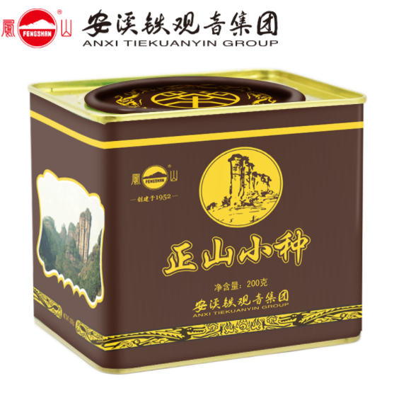 28元包邮！凤山 正山小种茶叶浓香型红茶一级罐装200g