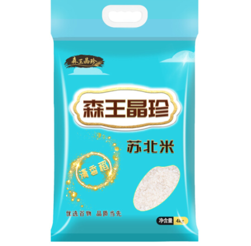 39.8元！森王晶珍 苏北米珍珠米 4kg