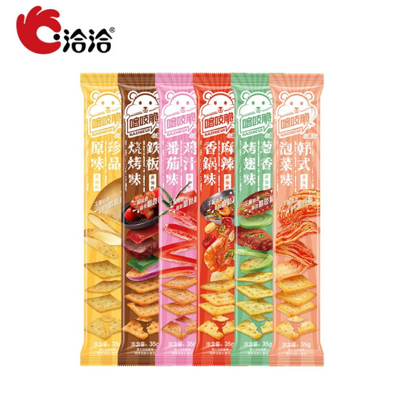 【12点】 2元包邮！洽洽 喀吱脆35g*6袋 