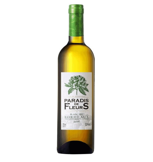 77元！吉卡斯 波尔多产区 AOC级别花境干白葡萄酒 750ml*2瓶