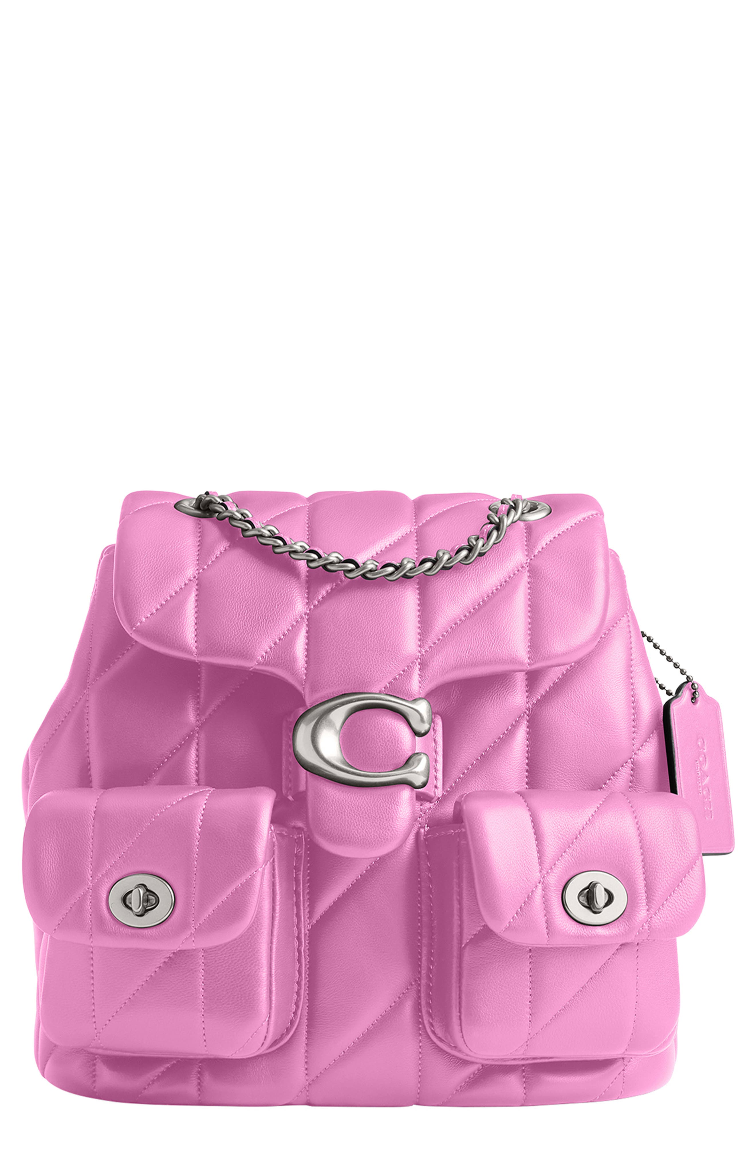 COACH Tabby Quilted Leather Backpack