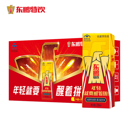 83.67元 ！DONGPENG 东鹏 维生素功能饮料 250ml*24盒*3件