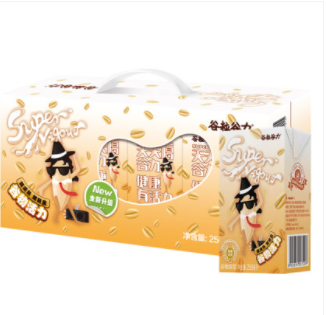 【没了】47.07元包邮！谷粒谷力 麦片早餐奶 250ml*16盒*3件
